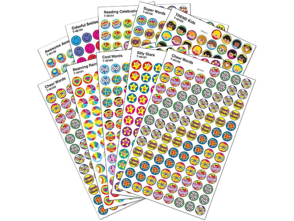 Motivational Mini Stickers - Variety Pack - US 1610
