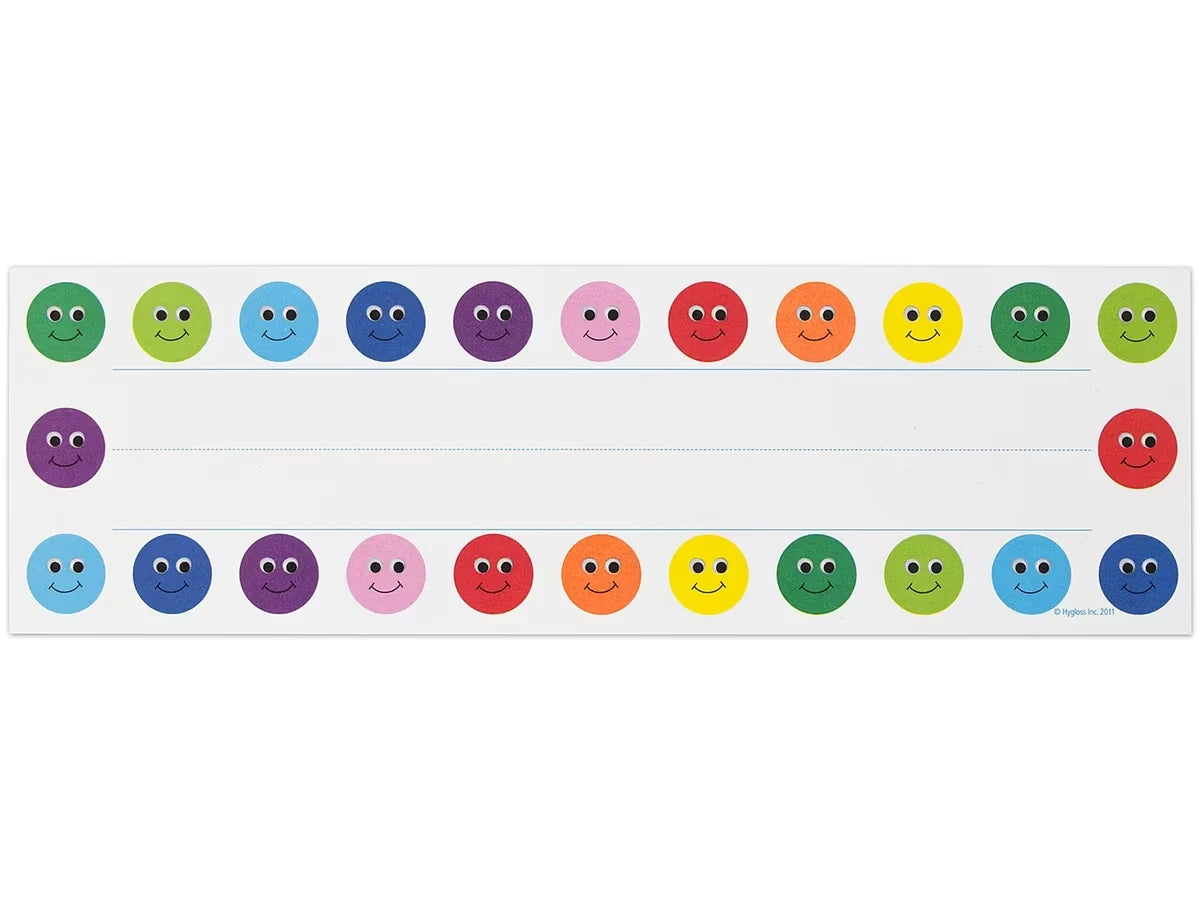Smiley Face Nameplates - US 4607