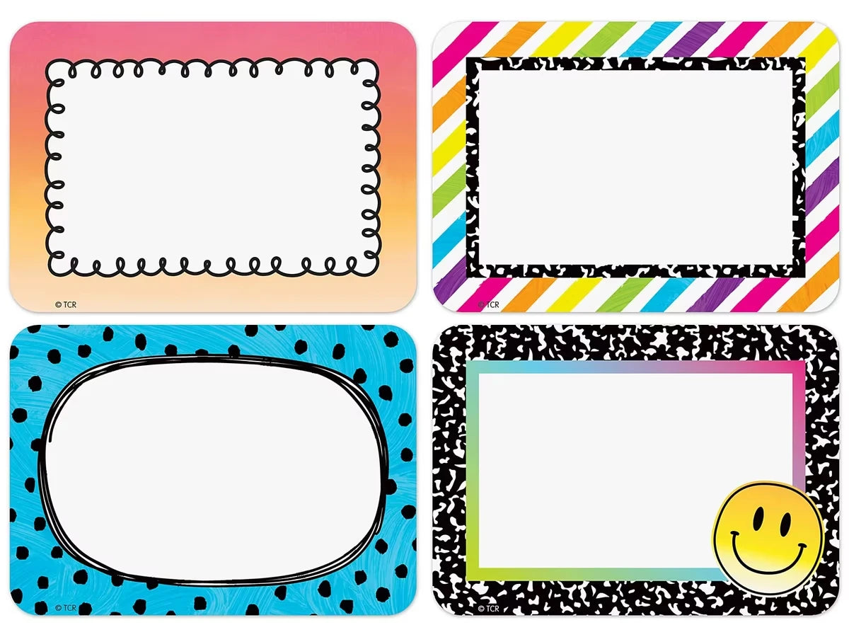 Brights 4Ever Name Tags - Variety Pack - US 3255