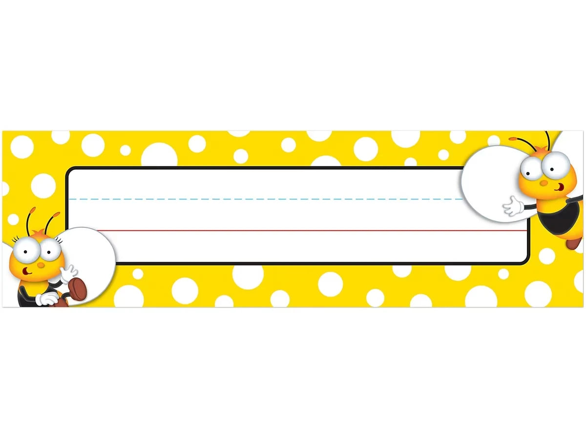 Buzzworthy Bees Nameplates - US 4225