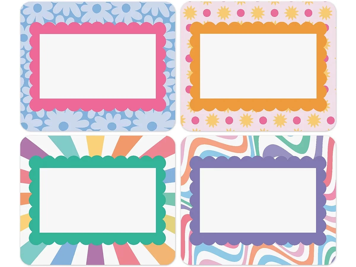 Retro Remix Name Tags - US 3769