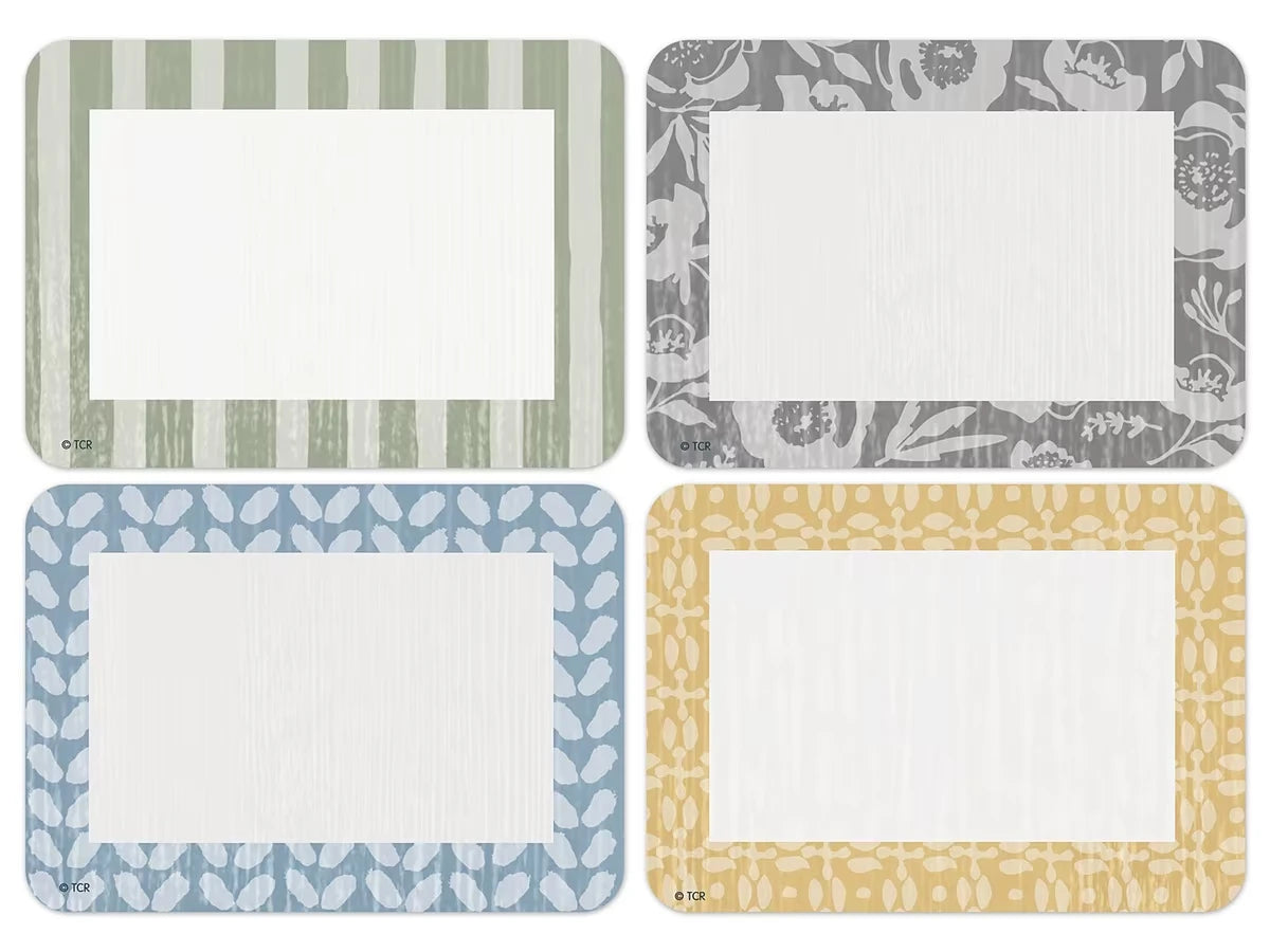 Classroom Cottage Name Tags - Variety Pack - US 1915