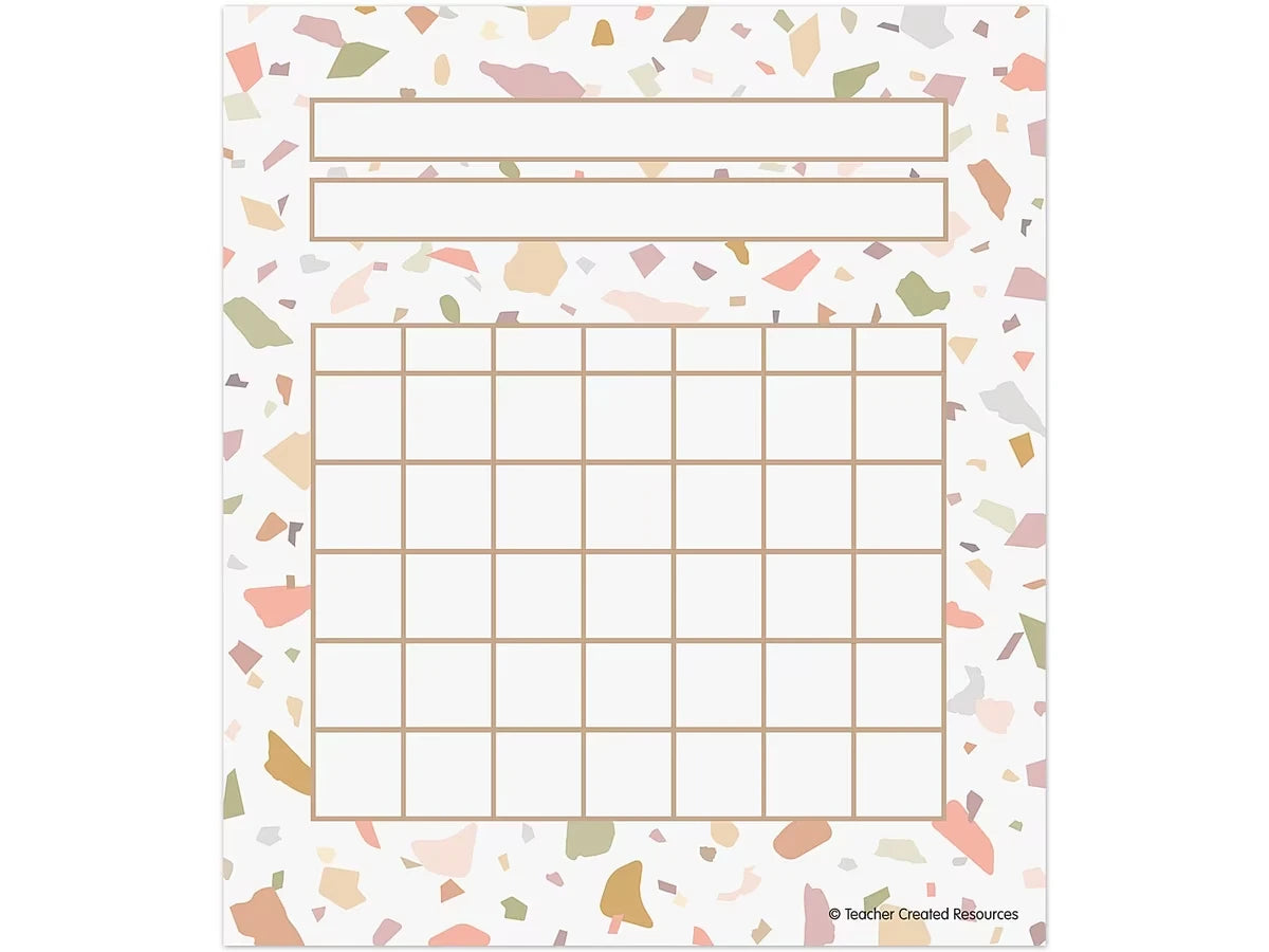 Terrazzo Tones Mini Incentive Charts - US 5625