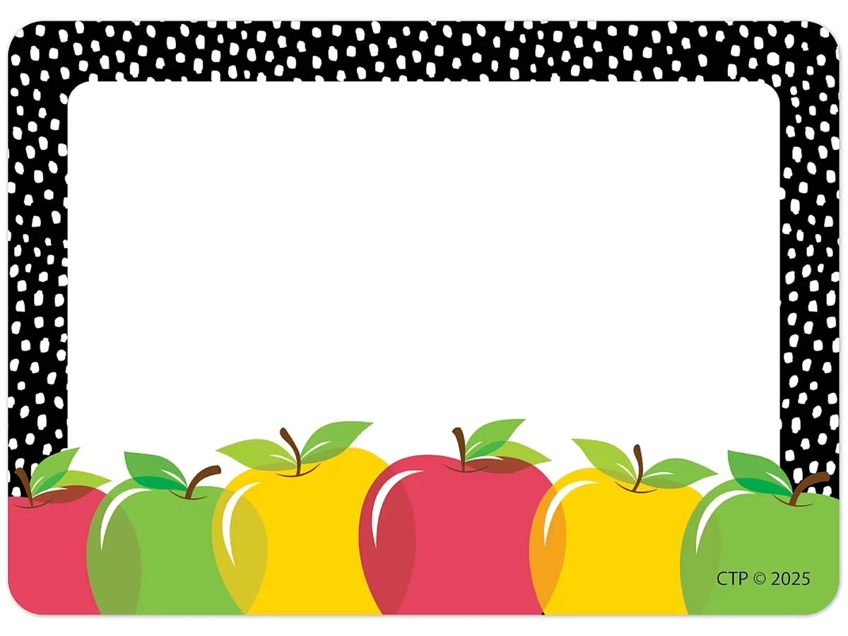 Apple Time Name Tags - US 4919