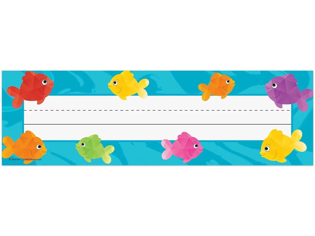 Colorful Fish Nameplates - US 5709