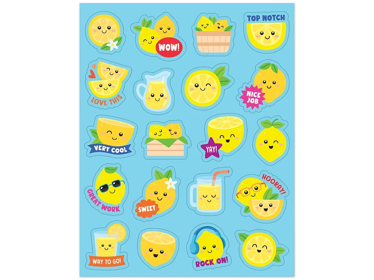Lemon Scented Stickers - US 8363