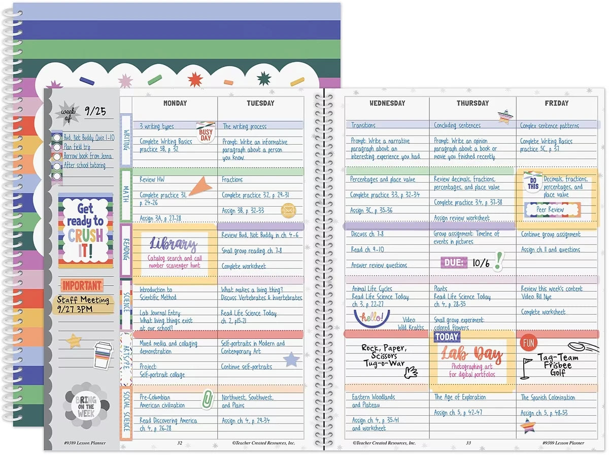 Color Crush Lesson Plan Book - US 2600