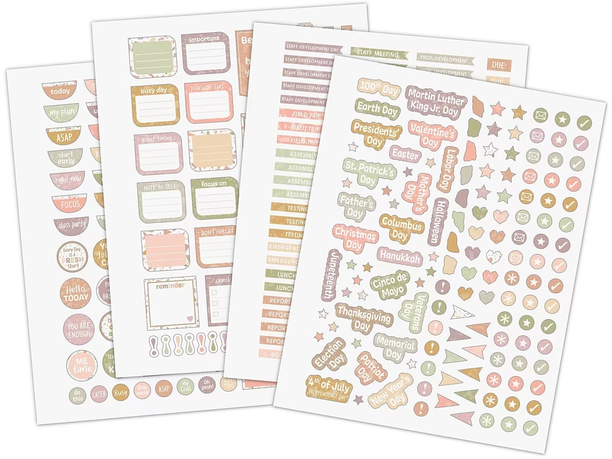 Terrazzo Tones Lesson Plan Book - US 2038