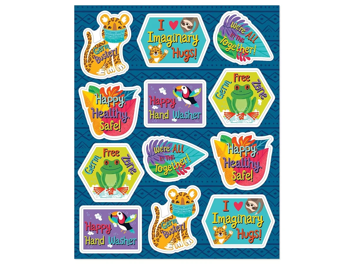 One World Germ Buster Stickers - US 3841