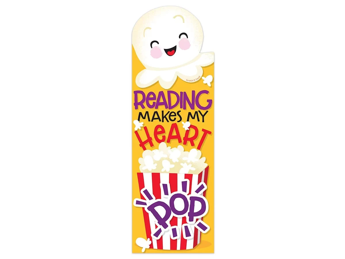 Popcorn-Scented Bookmarks - US 2179