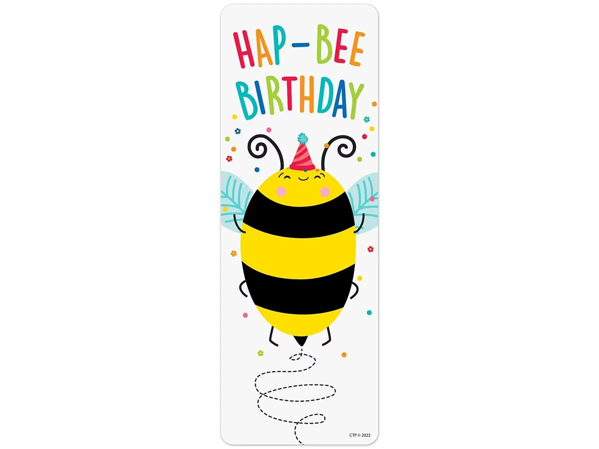 Hap-Bee Birthday Bookmarks - US 8036