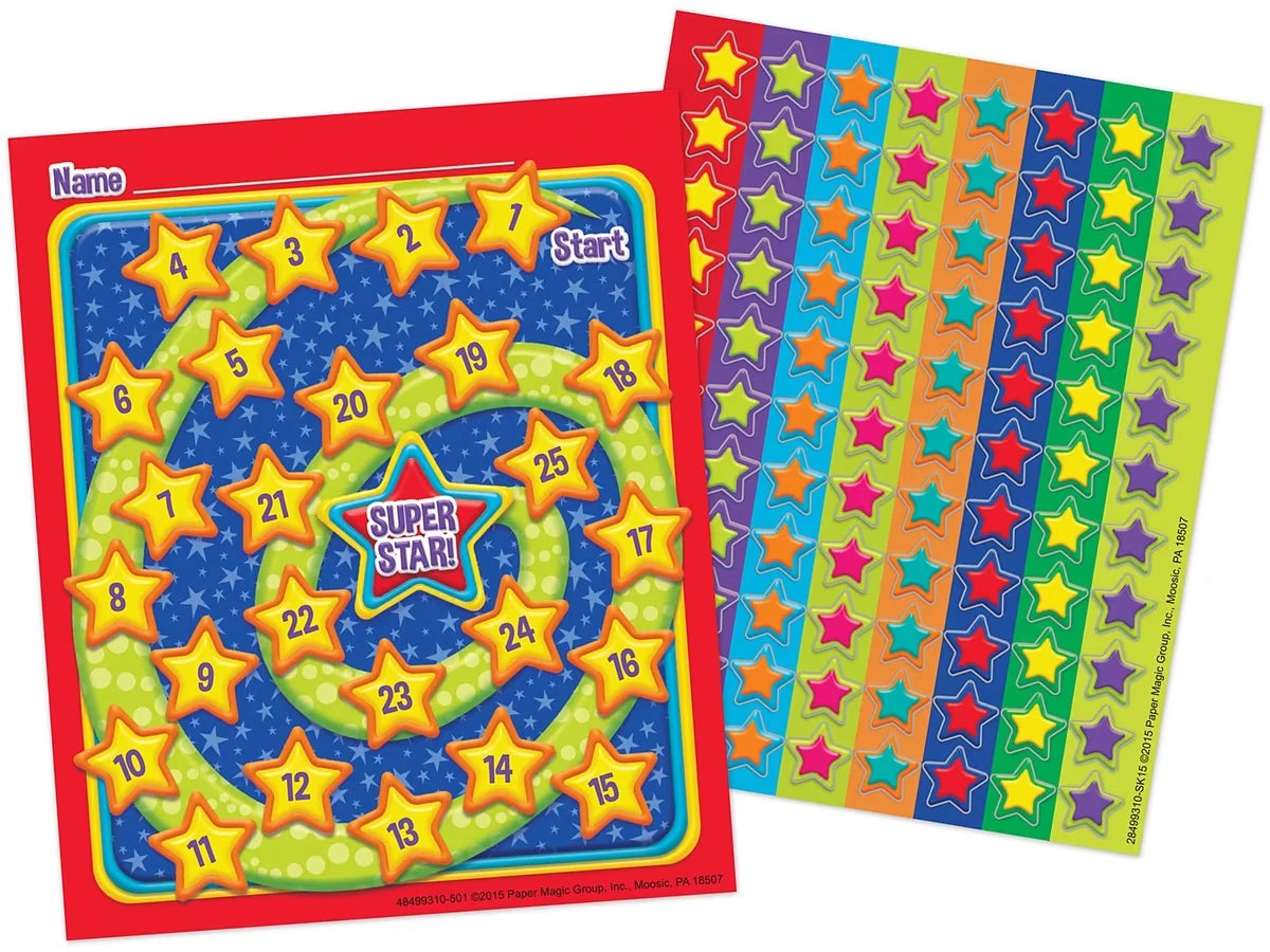 Super Star Mini Incentive Charts - US 8527