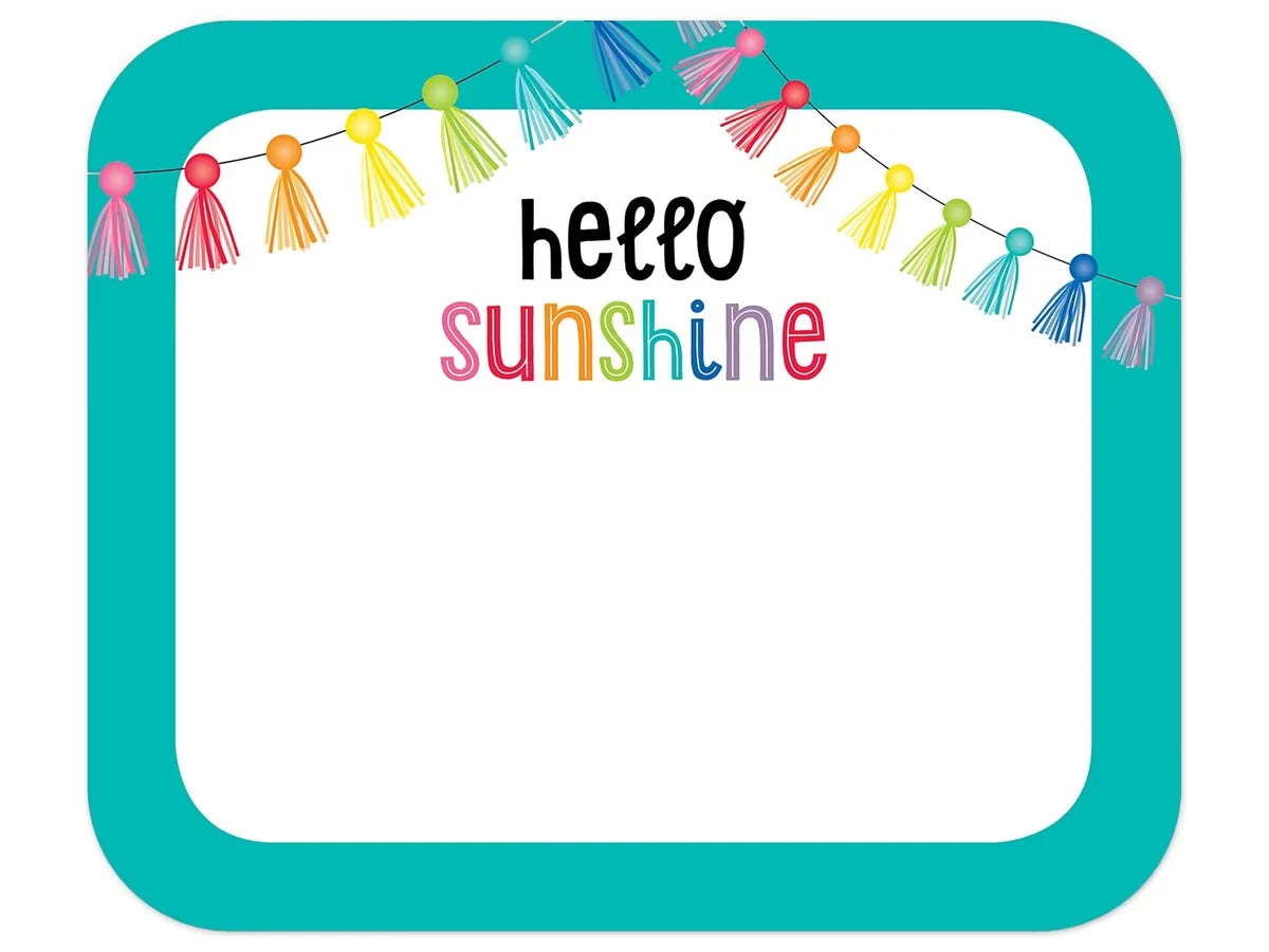 Hello Sunshine Name Tags - US 8643