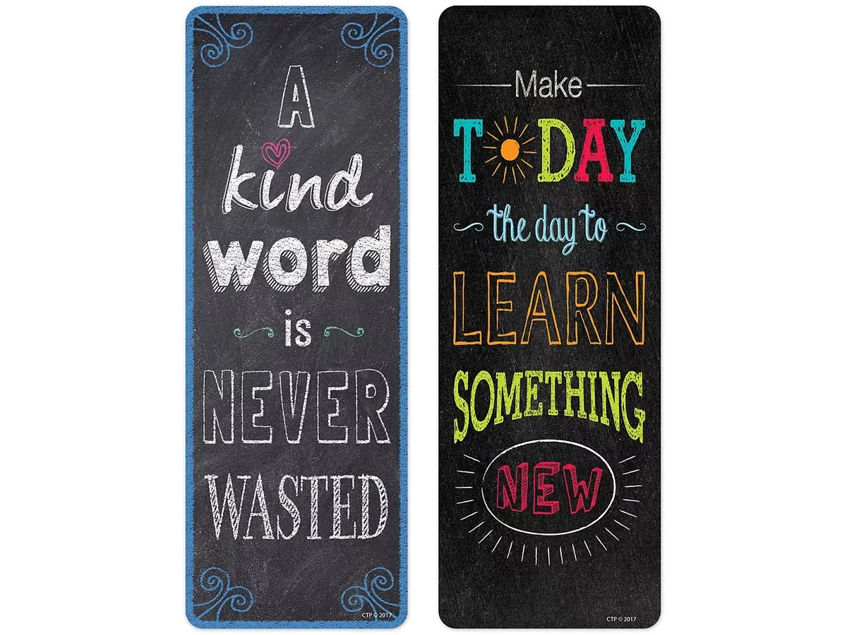 Chalk It Up! Motivational Bookmarks - US 5809