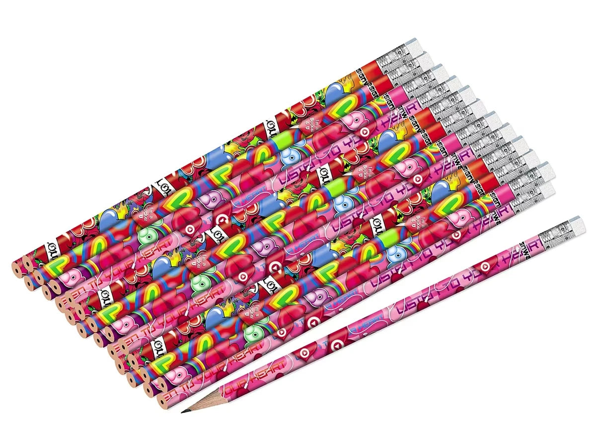 Heart Pencils - Set of 24 - US 2620