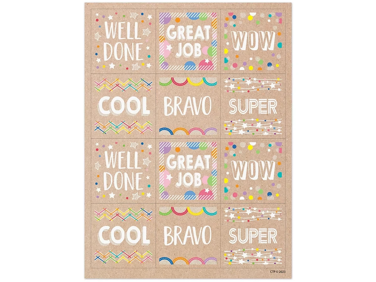 Krafty Pop! Motivational Stickers - US 8411