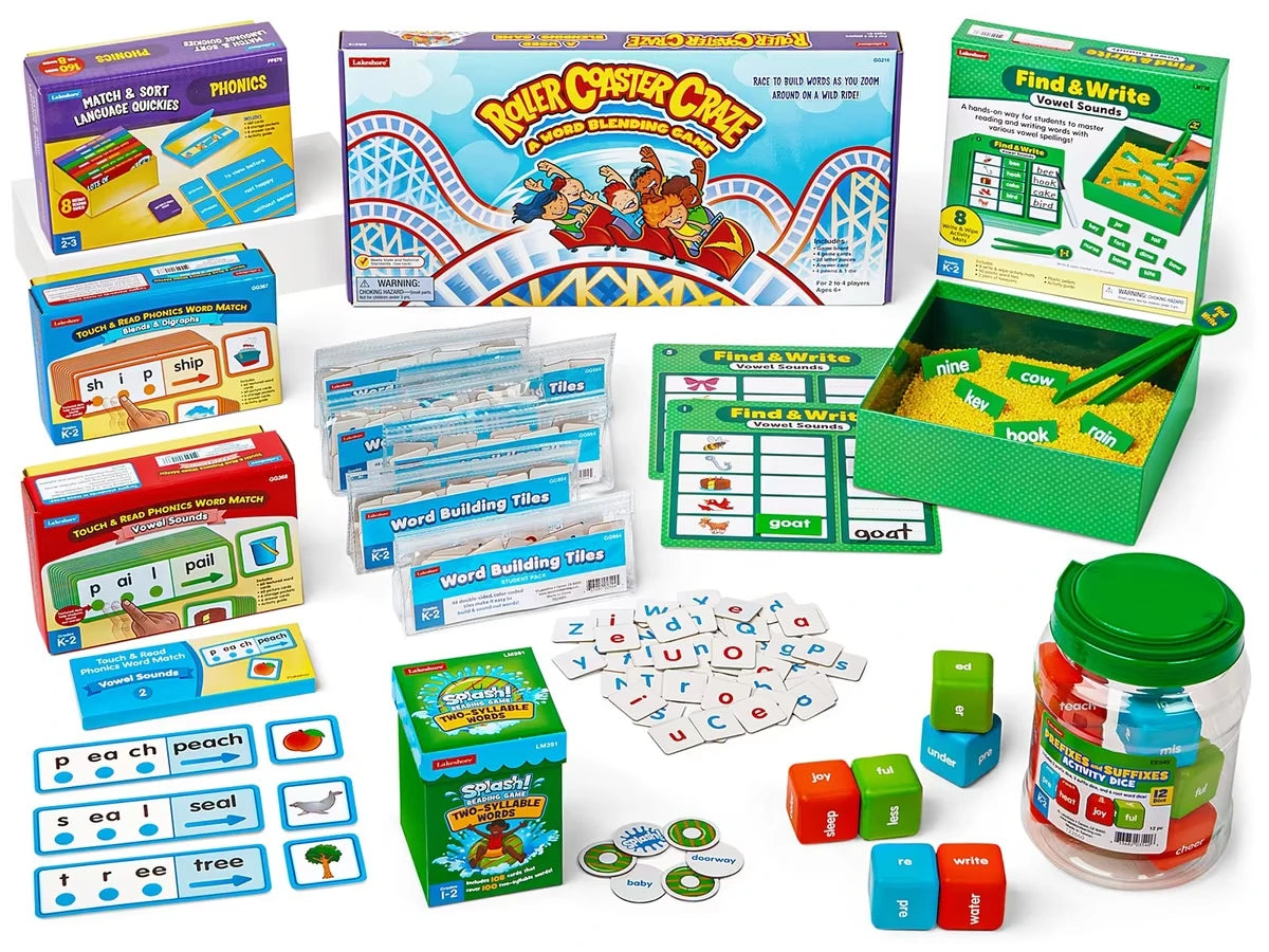 Science of Reading Phonics Activities Bundle - Gr. 2-3 - US 6728