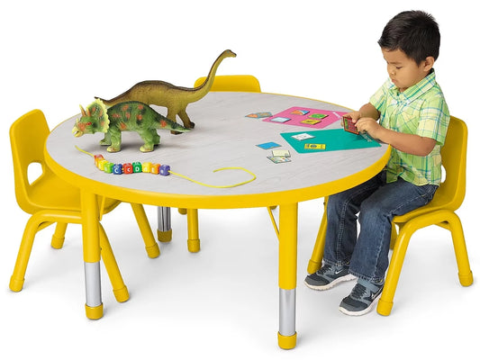 Kids Colors™ Adjustable Round Tables - US 1371