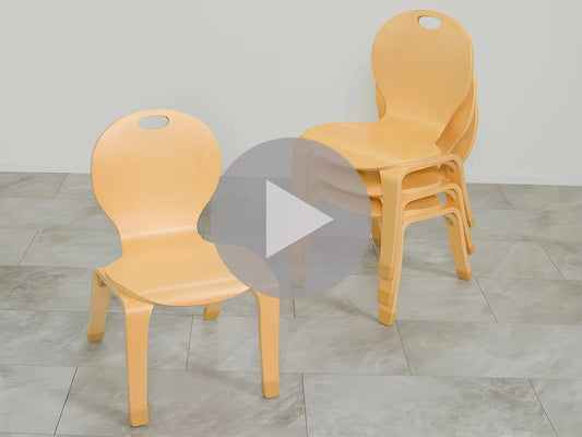 Classic Birch Classroom Stacking Chairs - US 1800