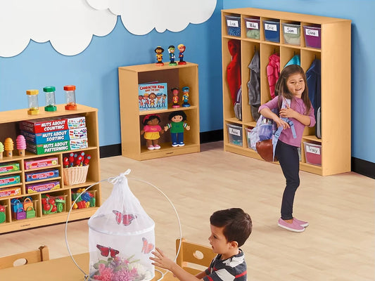 Classic Birch Coat Lockers for 10 - US 3310