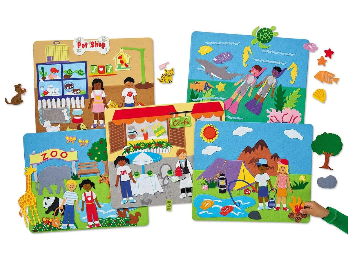 Create-A-Scene Felt Board Series - US 6638