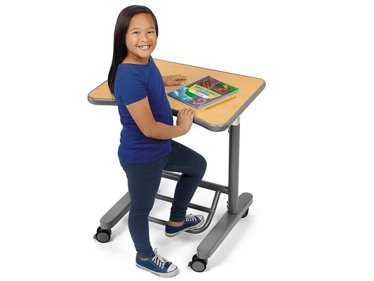 Flex-Space Mobile Standing Desk - Maple - US 1509