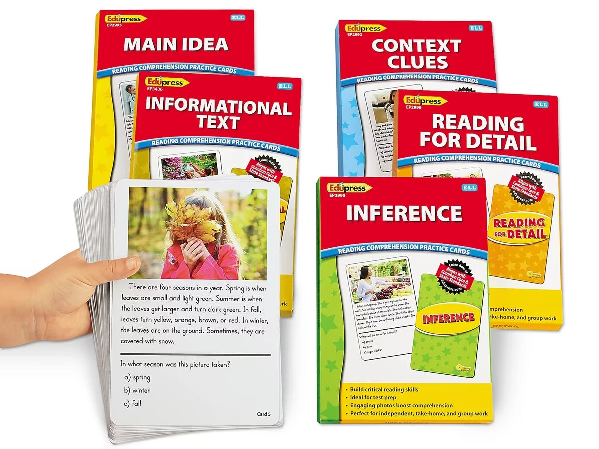 Comprehension Skills Practice Cards - Gr. 1-2 - US 2613