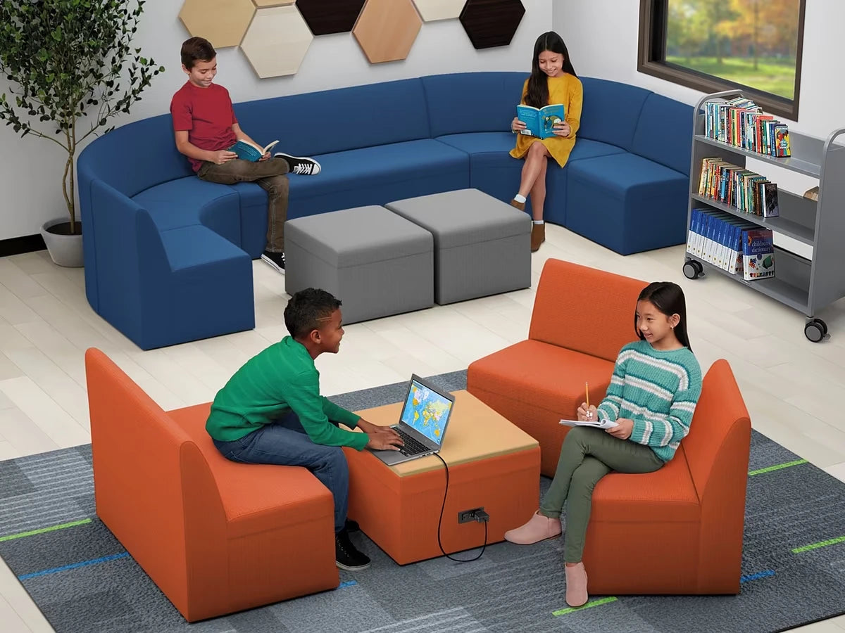 Modern Edge Modular Table with Power - US 1467