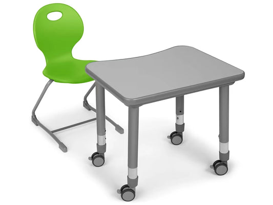 Flex-Space Ergo Bounce Chair and Desk Set - Gr. 4-12 - US 7858