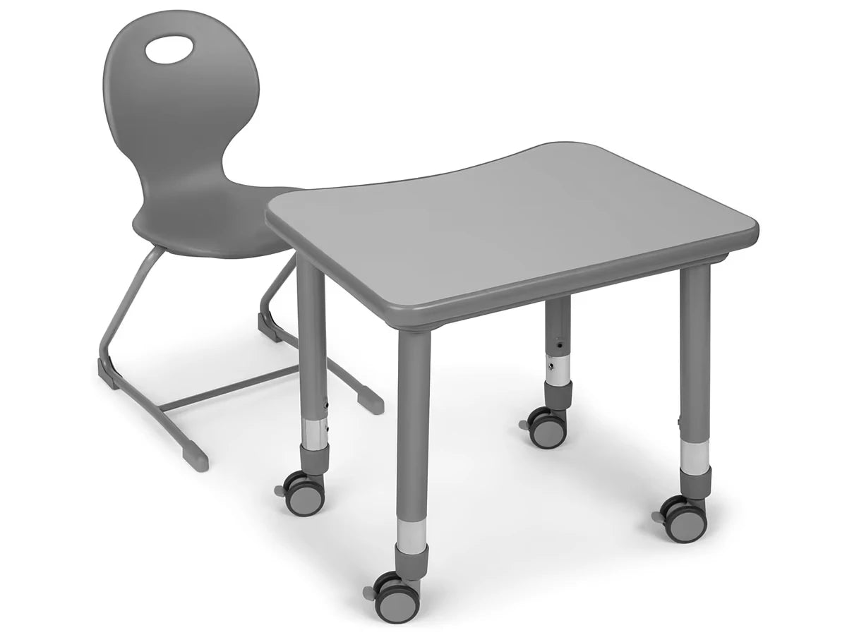 Flex-Space Ergo Bounce Chair and Desk Set - Gr. 4-12 - US 7858