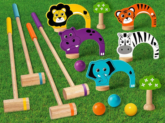 Indoor/Outdoor Kids’ Croquet Set - US 2347