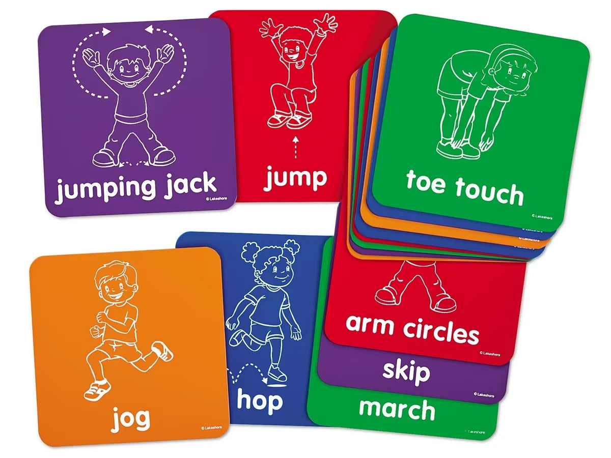 Let’s Get Moving! Activity Mats - US 3495