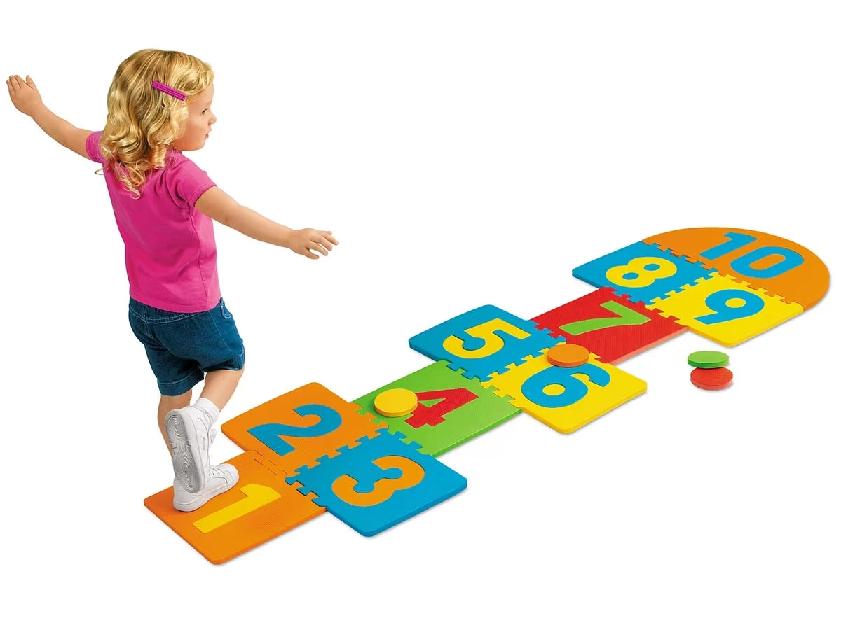 Heavy-Duty Hopscotch Puzzle Mats - US 4180