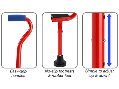Easy-Balance Adjustable Stilts - US 9943