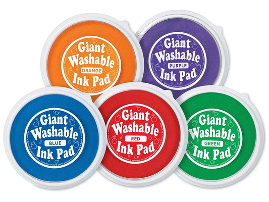 Giant Washable Color Ink Pads - US 7014