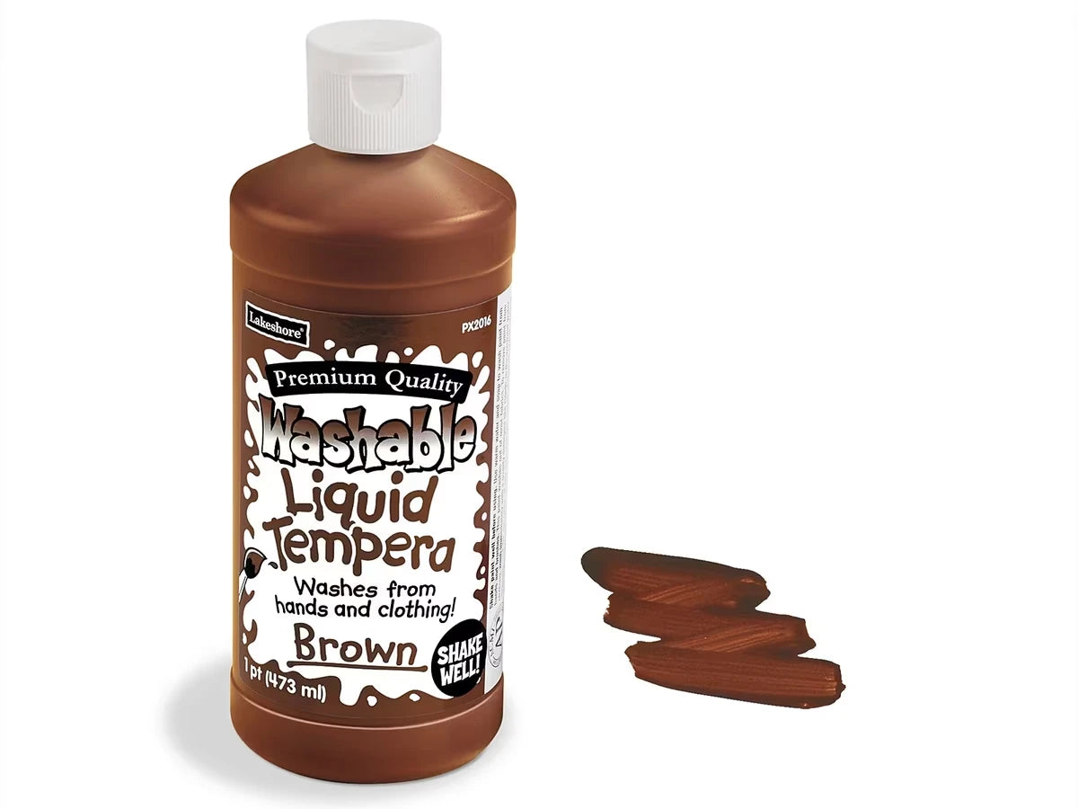 Lakeshore Fully Washable Liquid Tempera Paint - Pint - US 8597