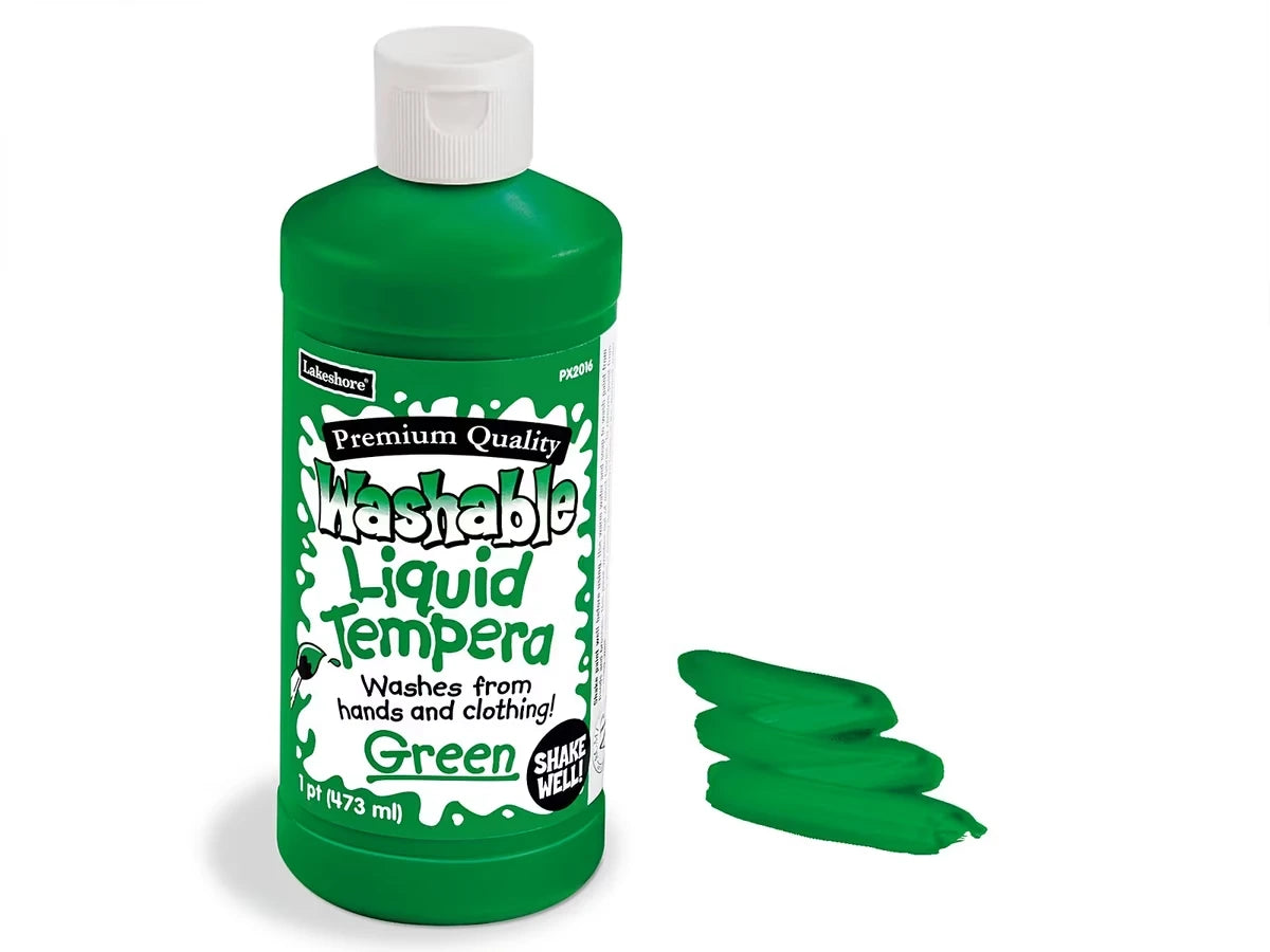 Lakeshore Fully Washable Liquid Tempera Paint - Pint - US 8597