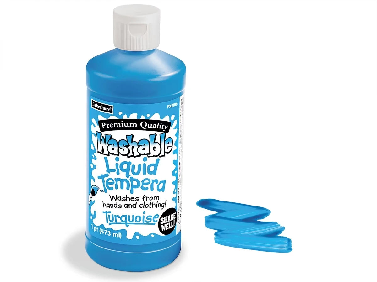 Lakeshore Fully Washable Liquid Tempera Paint - Pint - US 8597