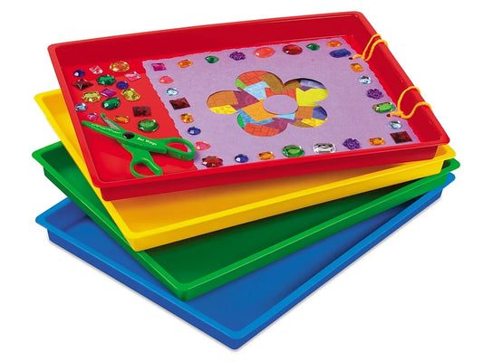 Easy-Clean Craft Trays - Set of 4 - US 1393