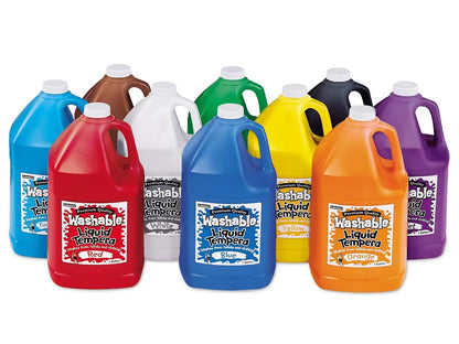 Lakeshore Fully Washable Liquid Tempera Paint - Gallon - US 3281