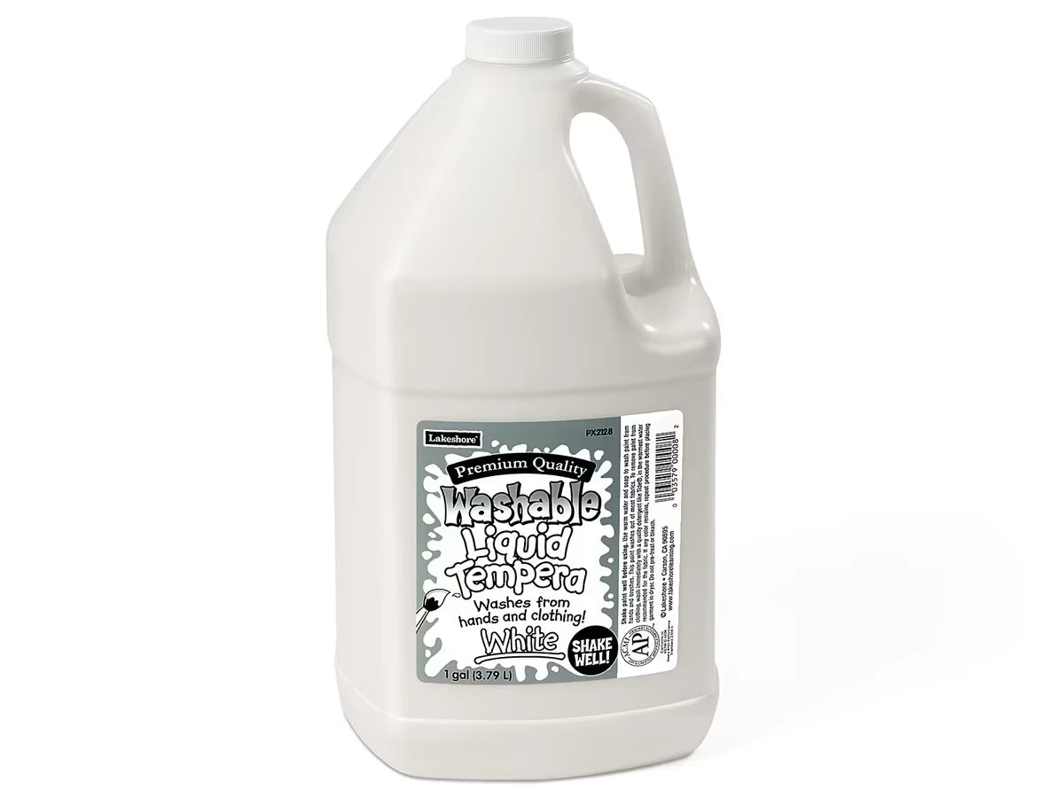 Lakeshore Fully Washable Liquid Tempera Paint - Gallon - US 3281