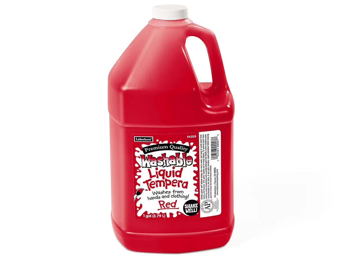 Lakeshore Fully Washable Liquid Tempera Paint - Gallon - US 3281