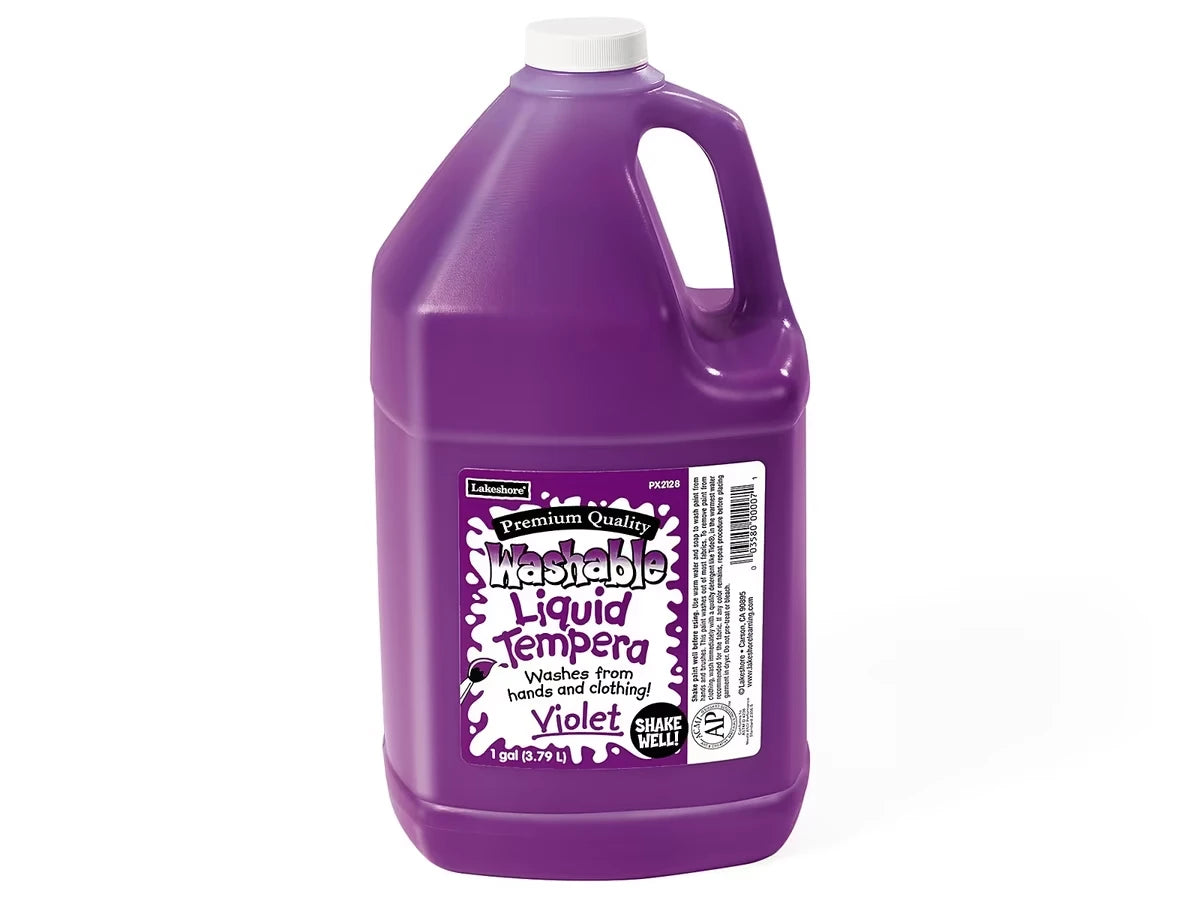 Lakeshore Fully Washable Liquid Tempera Paint - Gallon - US 3281