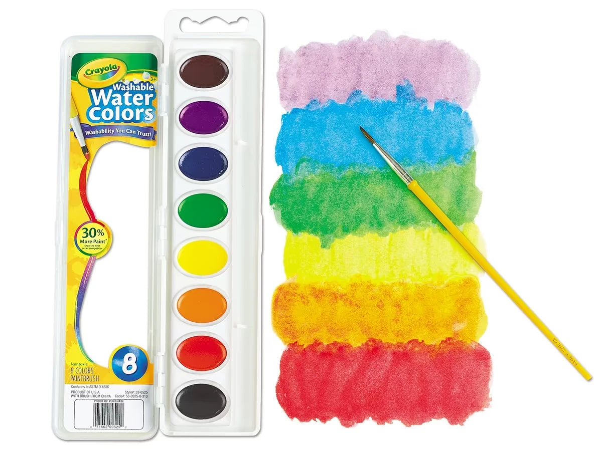 Washable Watercolor Set - US 6740