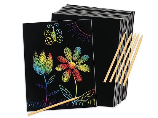 Rainbow Scratch Paper - US 1495
