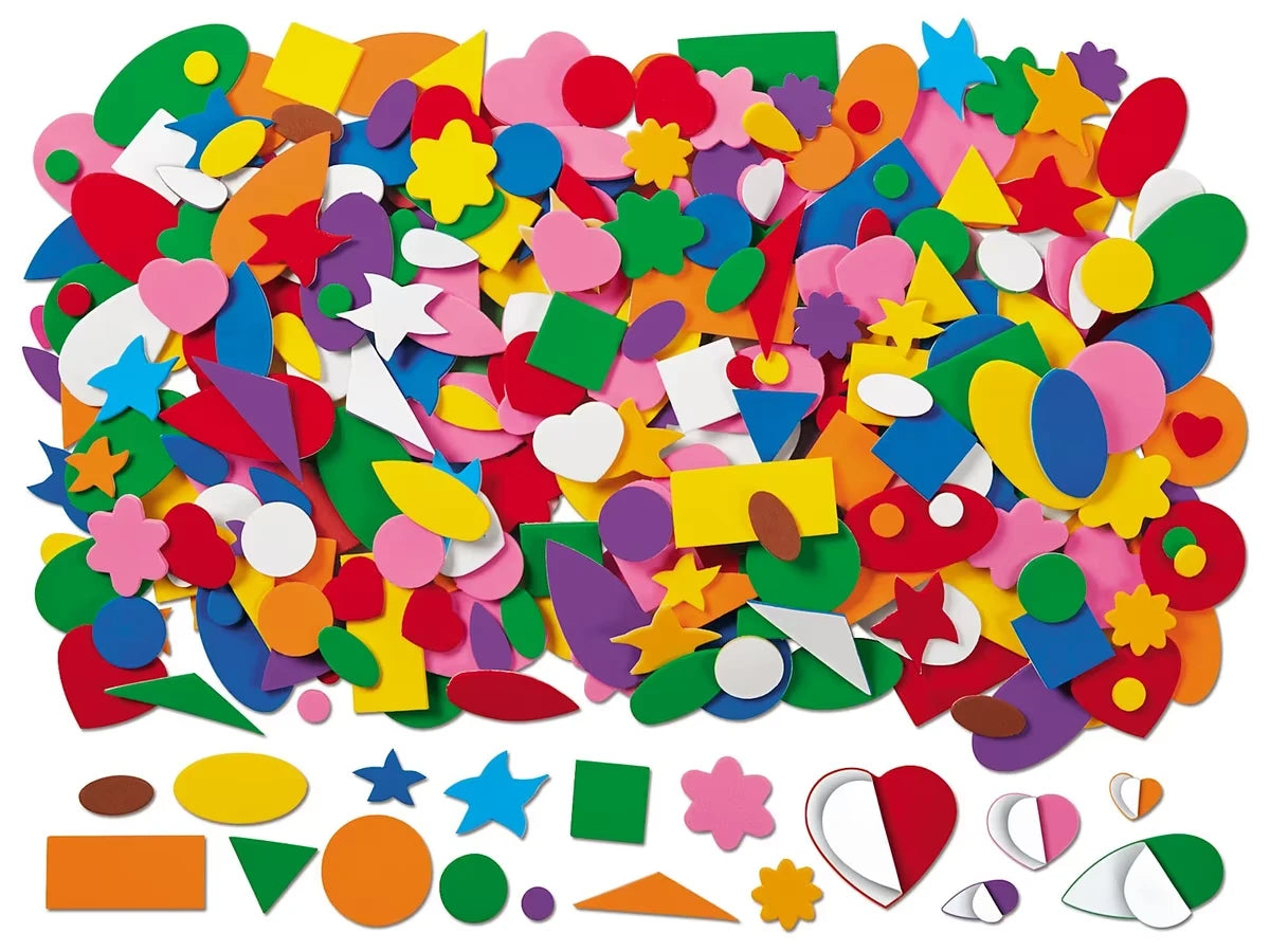 Peel & Stick Flexible Foam Shapes - US 7218