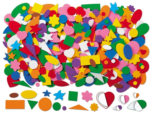 Peel & Stick Flexible Foam Shapes - US 7218