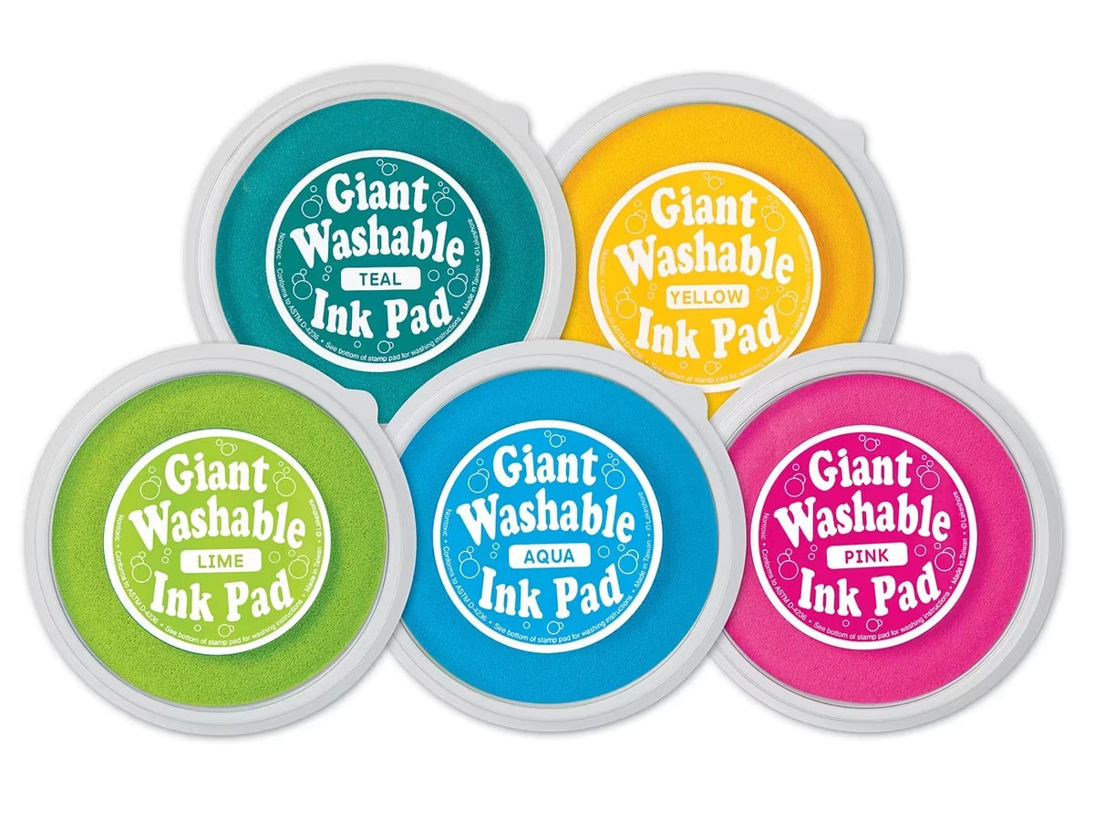 Giant Washable Color Ink Pads - US 8495