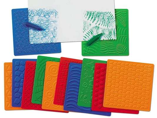 Textured Rubbing Plates - US 4986