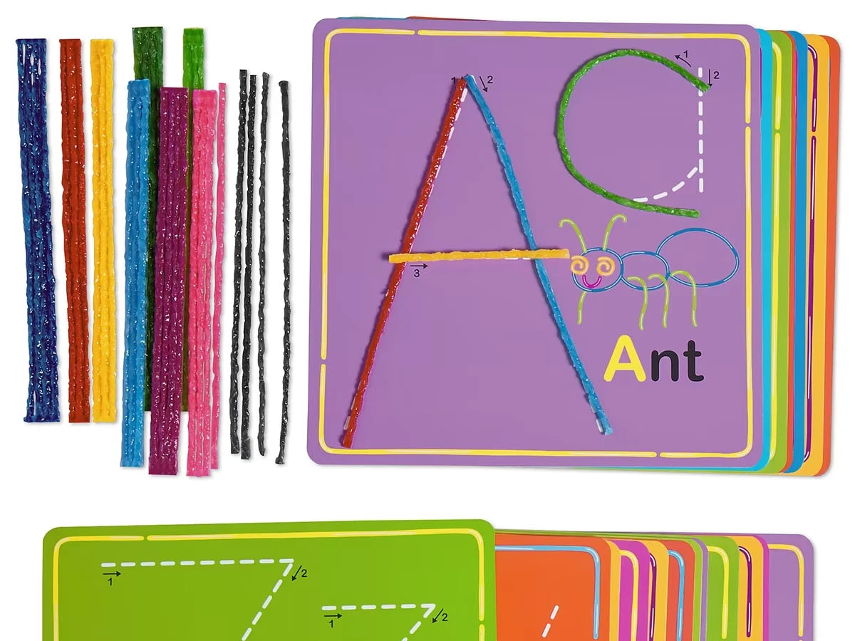 Wikki Stix® Alphabet Center - US 6370